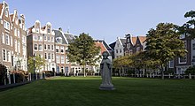 Patio del Begijnhof de Ámsterdam
